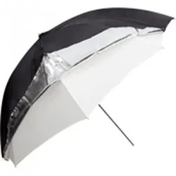 Godox Dual Duty Umbrella Black/Silver/White 101cm