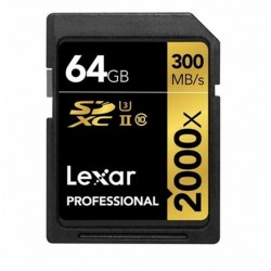 Lexar SDXC Professional UHS-II 2000X 64GB - Foto-Groep.nl