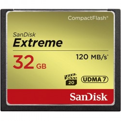 SanDisk CF Extreme 32GB - 120MB/s - UDMA 7