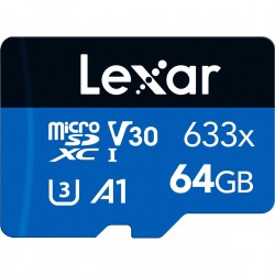 Lexar MicroSD Blue Series 64GB V10 - Foto-Groep.nl