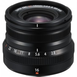 Fujifilm Fujinon  XF 16mm F2.8 Fujinon R WR Zwart | Foto-Groep