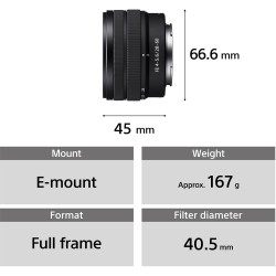 Sony Alpha A7c systeemcamera  + 28-60mm Zwart (ILCE7CLB.CEC) | Foto-Groep