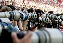 Wat voor camera's gebruikt men bij Sport fotografie, waaronder bijvoorbeeld de Olympische Spelen van 2024?